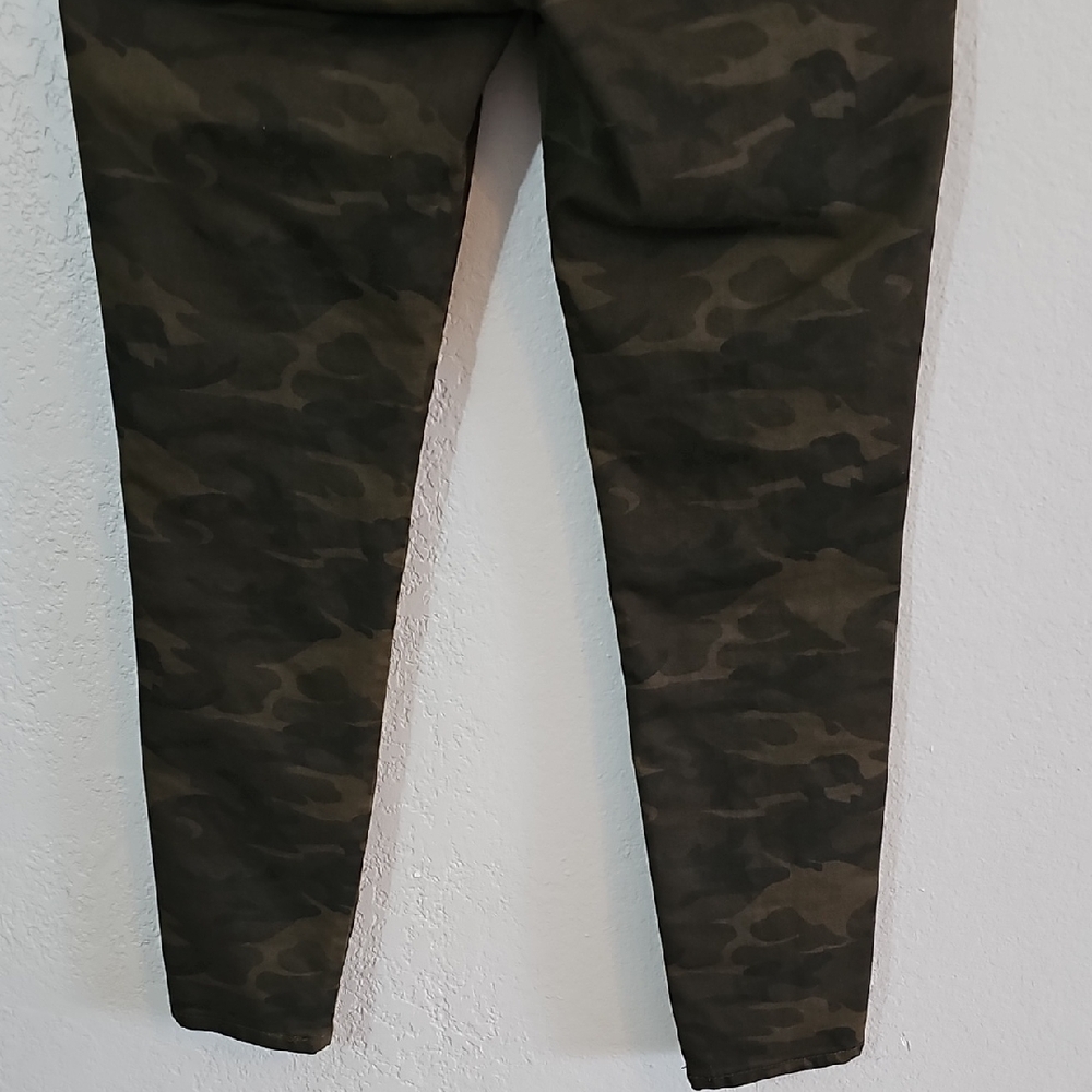 Zara Basic Z1975 Denim Camo Moto Skinny Jeans Womens Size 10 - Picture 7 of 7